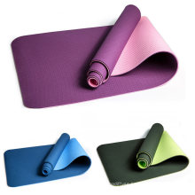 Popular Non-Slip Natural Rubber Yoga Mat Gym High Quality Custom Logo Eco Friendly Foldable TPE Yoga Mat
